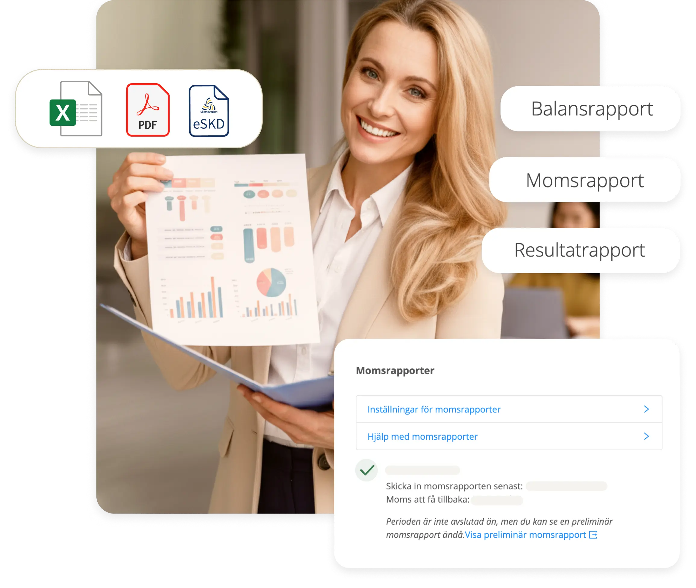 Ekonomiska rapporter alltid uppdaterade i SpeedLedger