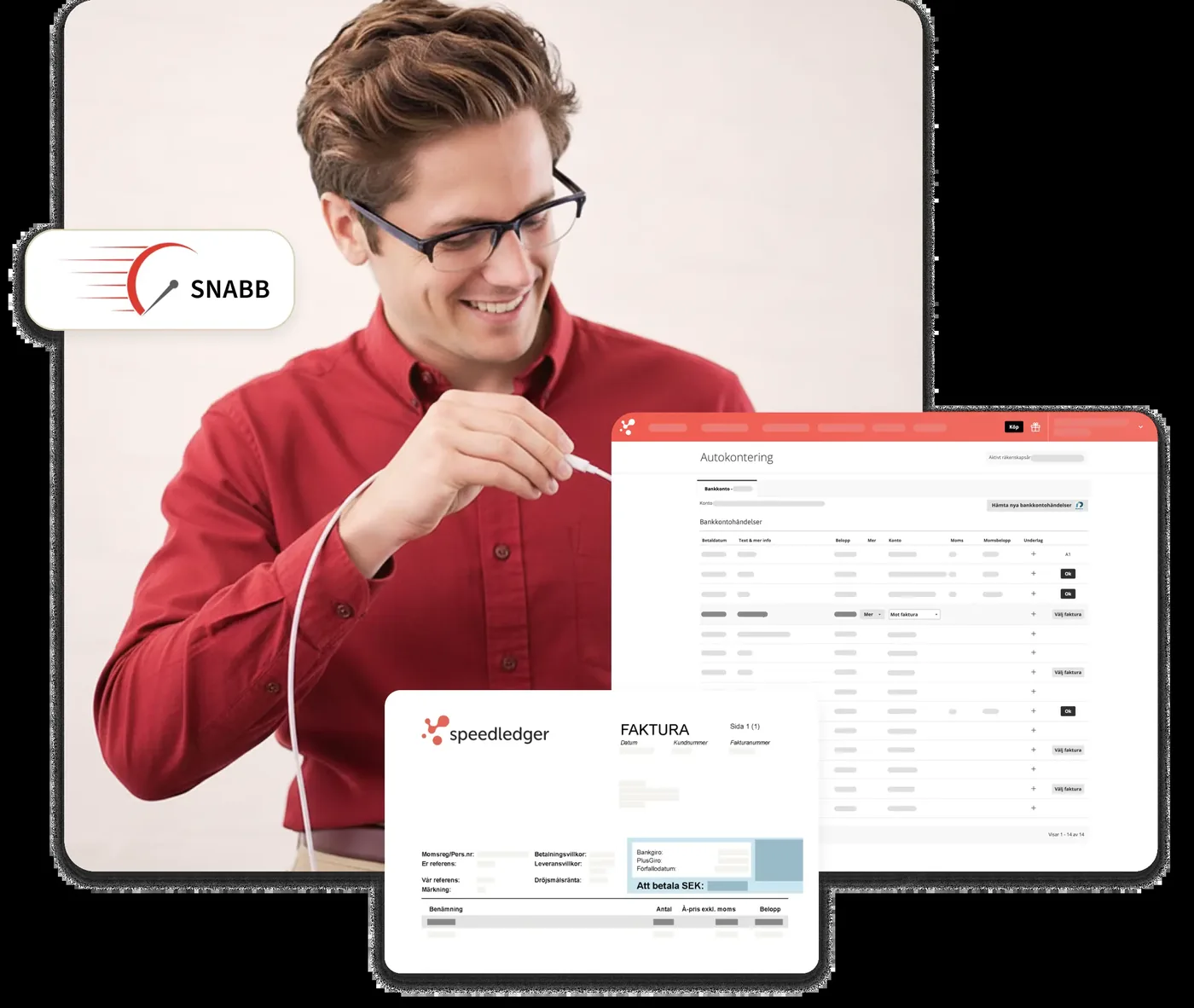 Automatiserad bokföring och fakturering i SpeedLedger