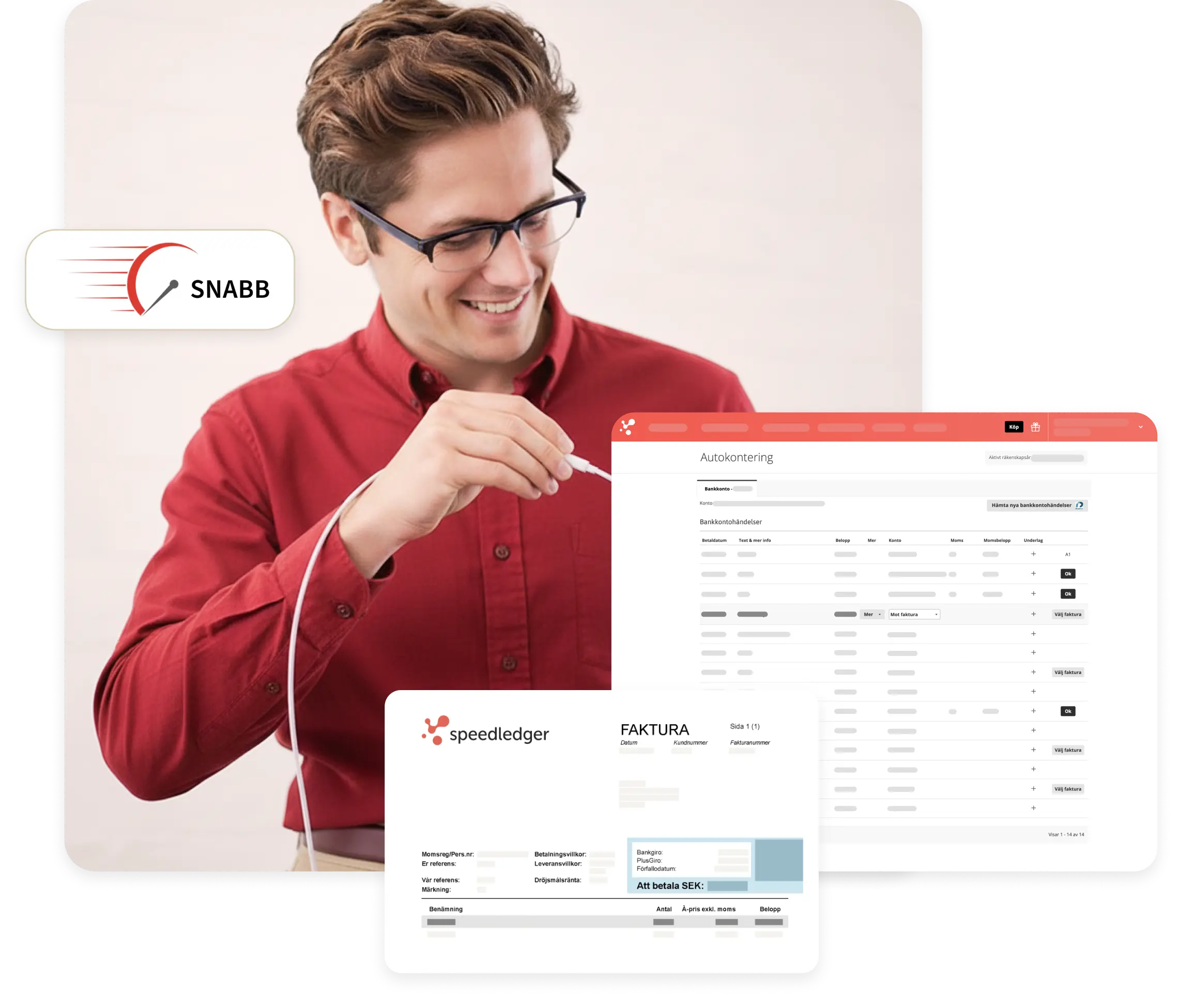 Automatiserad bokföring och fakturering i SpeedLedger