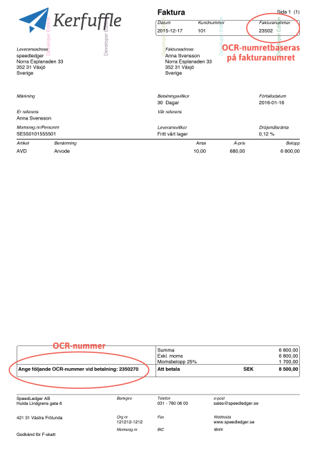 faktura-OCR-exempel