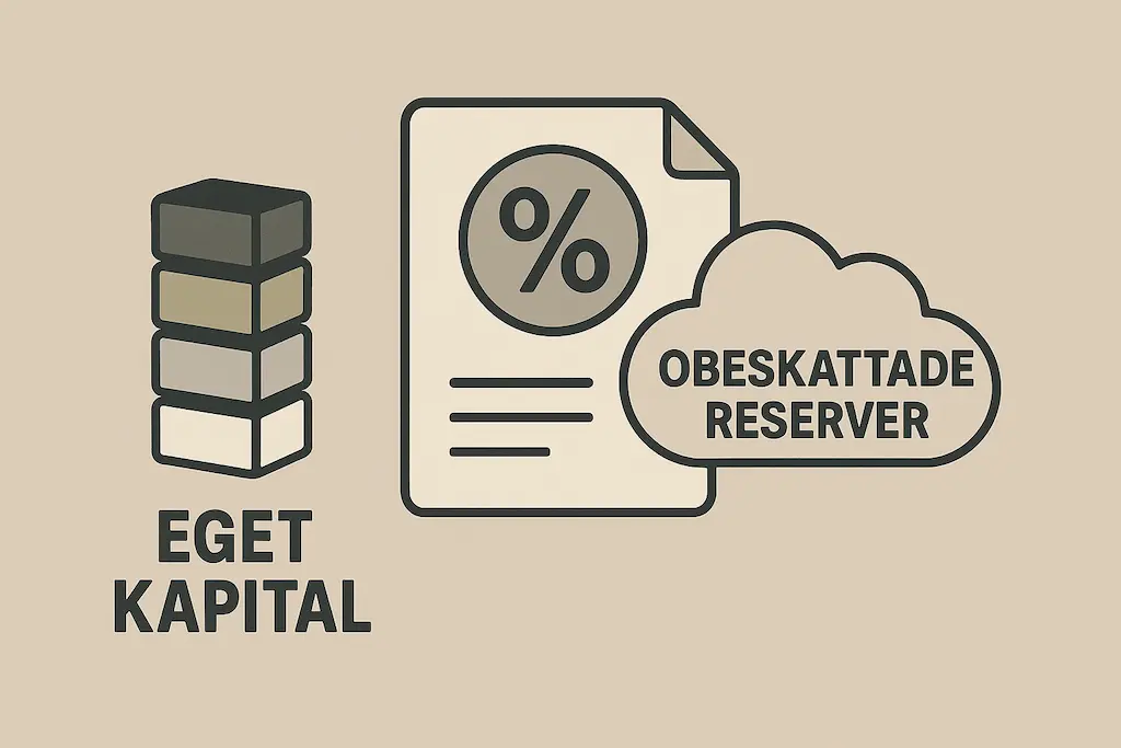 eget kapital obeskattade reserver