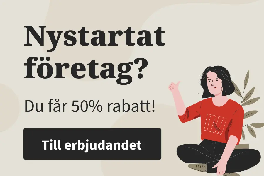 Nystartad erbjudandde